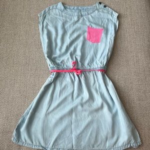 Girl’s Casual Denim Dress